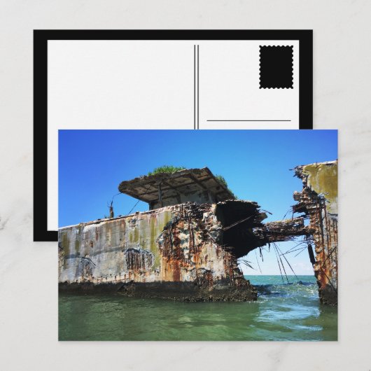 Kiptopeke Postkarte (Vorne/Hinten)