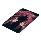 Kira Kirschblüten - Flexibler Fotomagnet Magnet (Linke Seite)