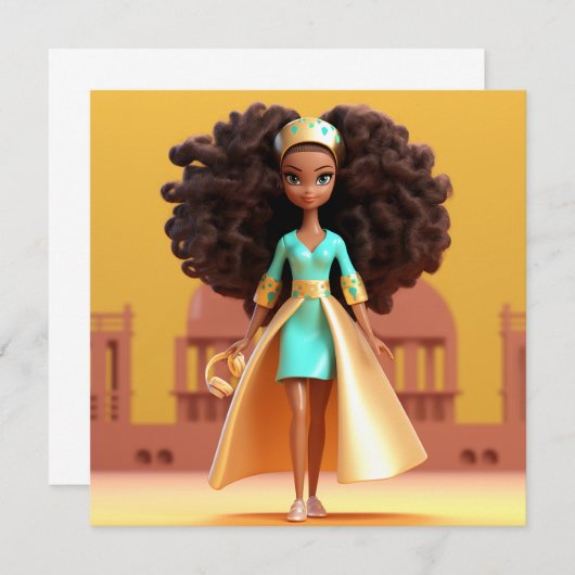 Kira Kitara Einladung (Vorne/Hinten)