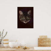 Kira Portrait Poster (Küche)