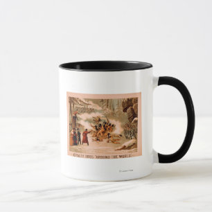 Kiralfy "Rund um die Welt" Indianermassaker Tasse