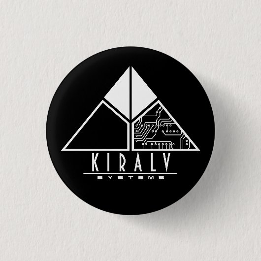 Kiralv Systems-Knopf Button (Vorderseite)
