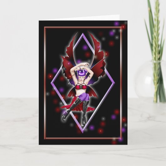 "Kirameki" leere Gruß-Karte Karte (Vorderseite)