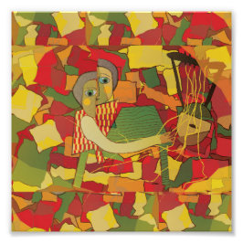 Kirar Melody in Fragments Fotodruck