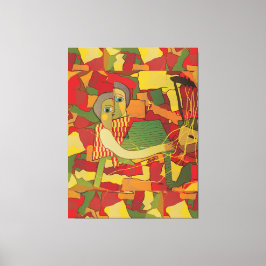 Kirar Melody in Fragments Leinwanddruck