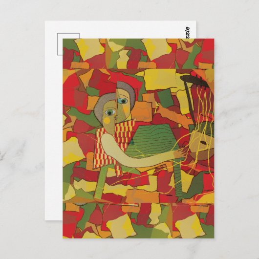 Kirar Melody in Fragments Postkarte (Vorne/Hinten)