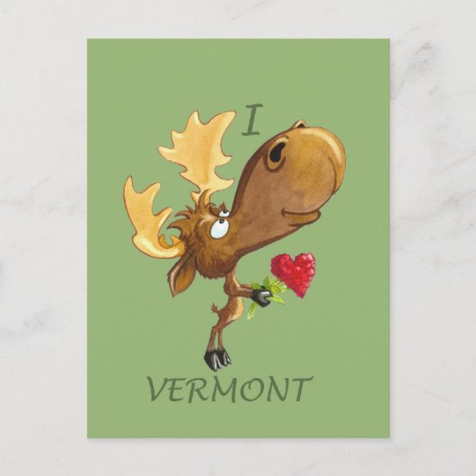 Kirby Hearts Vermont Postcard Postkarte (Vorderseite)