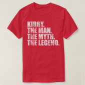 Kirby Kirby Familienname Kirby Nachname Kirby Surn T-Shirt (Design vorne)