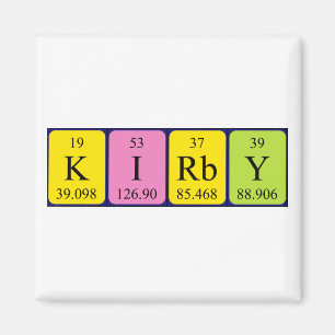 Kirby Periodenmagnet Magnet