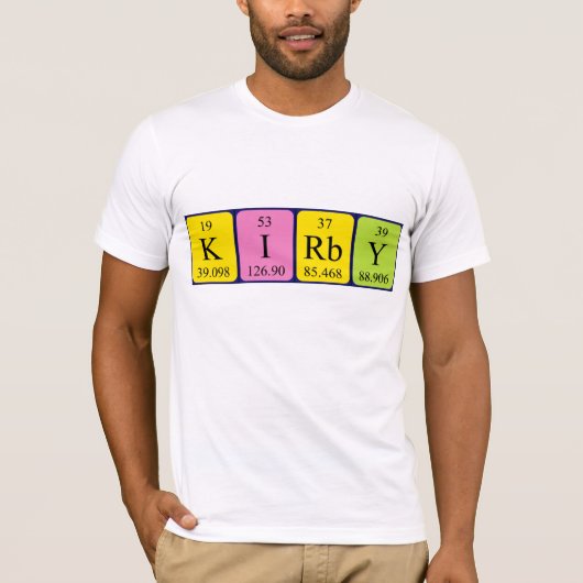 Kirby Periodenname Shirt (Vorderseite)
