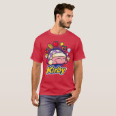 Kirby Sleeping Dreaming About Manyasty Littlerinke T-Shirt (Vorne ganz)