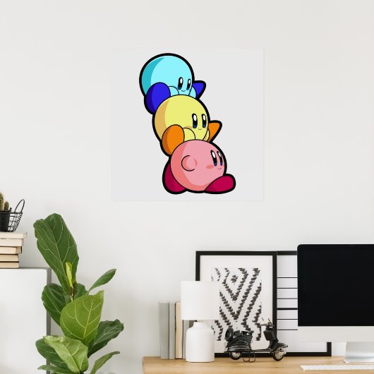 Kirby Stack Poster (Heimbüro)