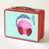 Kirby's Dream Slumber Metall Brotdose (Rückseite)