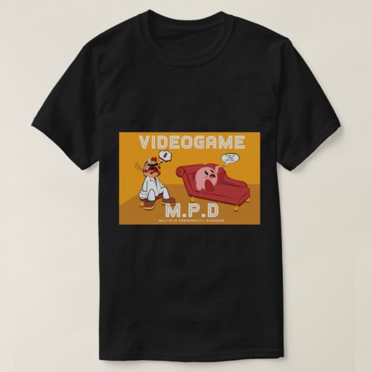 Kirby's Pschiatrist T-Shirt (Design vorne)