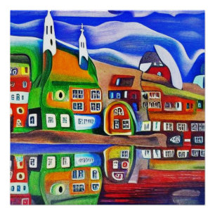 Kirche am Meer 5 Poster