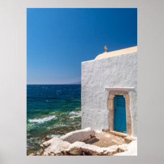Kirche am Meer Poster