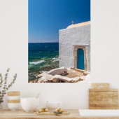 Kirche am Meer Poster (Küche)