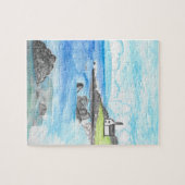 Kirche am Meer Puzzle (Horizontal)