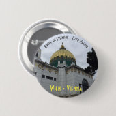Kirche am Steinhof - Otto Wagner Button (Vorne & Hinten)