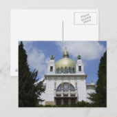 Kirche am Steinhof Postkarte (Vorne/Hinten)