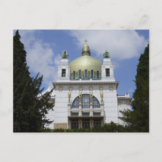 Kirche am Steinhof Postkarte (Vorderseite)
