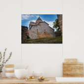 Kirche Ananuri, Georgien Poster (Küche)
