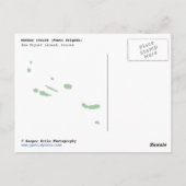 Kirche auf den Azoren Postkarte (Rückseite)