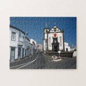 Kirche auf den Azoren Puzzle (Horizontal)