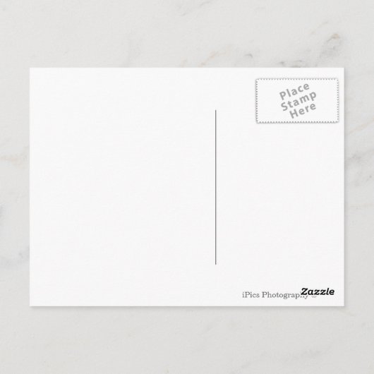 Kirche auf einem Hügel in Schwarz-Weiß Postkarte (Rückseite)