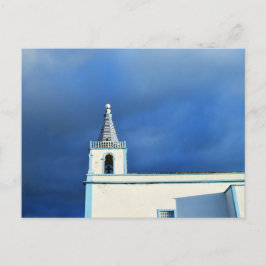 Kirche bei Sonnenaufgang: Angra do Heroismo, Azore Postkarte