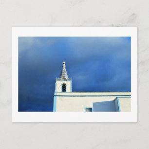 Kirche bei Sonnenaufgang: Angra do Heroismo, Azore Postkarte