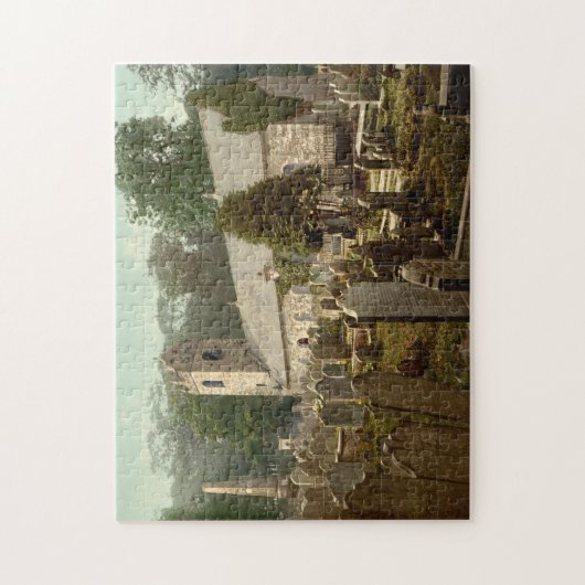 Kirche Braddan, Douglas, Isle of Man, England Puzzle (Vertikal)