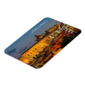 Kirche Carmen bei Dämmerung - Mahon, Menorca Magnet (Linke Seite)