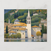 Kirche Cassone Gustav Klimt Gemälde Postkarte (Vorderseite)