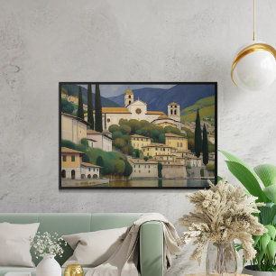 Kirche Cassone Gustav Klimt Painting Serene Poster