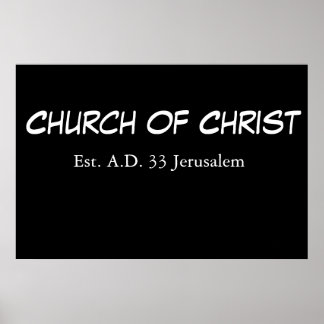 Kirche Christi (est.) Poster