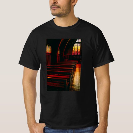 Kirche, christlich, Jesus, Gott, Bibel T-Shirt (Vorderseite)