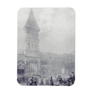 Kirche der Abtei Saint Philibert in Tournus Magnet