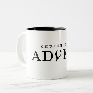 Kirche der Adventsstimmung Tasse