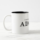 Kirche der Adventsstimmung Tasse (Links)