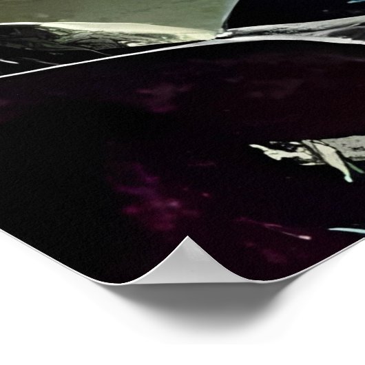 Kirche der dunklen Waldfantasien Poster (Ecke)