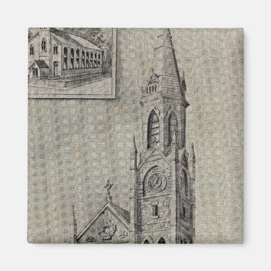 Kirche der Erlösung, Ansonia, Conn Magnet (Vorne)