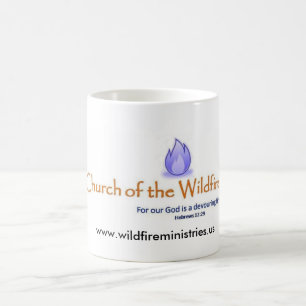 Kirche der Feuer-Tasse Kaffeetasse