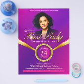 Kirche der First Lady's Day Wertschätzung Flyer (Einzeln)