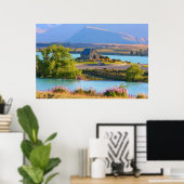 Kirche der guten Hirten - Tekapo-See Poster (Heimbüro)