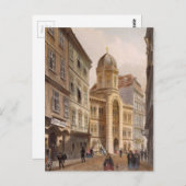Kirche der Heiligen Dreifaltigkeit, Wien von Rudol Postkarte (Vorne/Hinten)