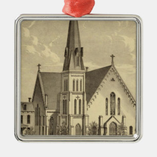 Kirche der heiliges Herz-Ostfreiheit Ornament Aus Metall