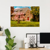 Kirche - Der Himmel erschaffen Poster (Heimbüro)