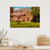 Kirche - Der Himmel erschaffen Poster (Küche)