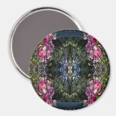 Kirche der Magnolien... Magnet (Vorderseite/Rückseite)